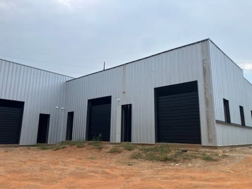 Black Roll-Up Commercial Door Installation